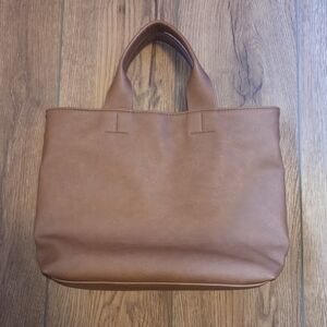 Universal Thread Brown Pleather Tote Bag
